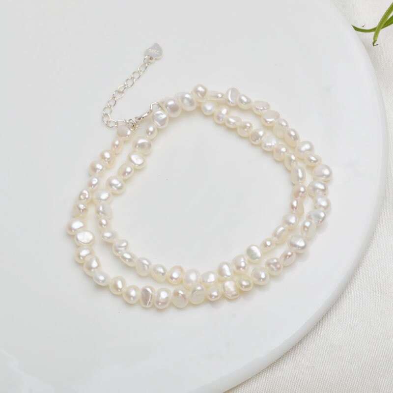 Baroque Pearl Beaded Necklace