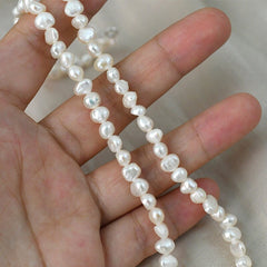 Baroque Pearl Beaded Necklace