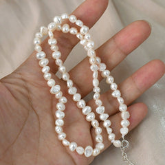 Baroque Pearl Beaded Necklace