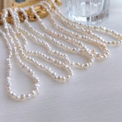 Baroque Pearl Beaded Necklace